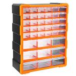 Wall Mount Hardware Storage Cabinet with 39 Drawers