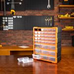 Wall Mount Hardware Storage Cabinet with 39 Drawers