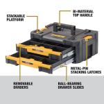 DEWALT TSTAK Double Drawer Tool Storage Organizer