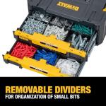 DEWALT TSTAK Double Drawer Tool Storage Organizer
