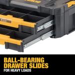 DEWALT TSTAK Double Drawer Tool Storage Organizer