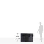 Metal Pegboard Organizer Tool Storage Kit, 4 ft