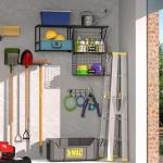 ThreeHio Heavy Duty Wall Mounted Garage Shelf