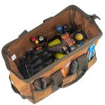 Bucket Boss Gatemouth 16 Tool Bag - Brown