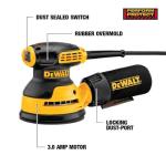 DEWALT 5-Inch Corded Orbital Sander Kit
