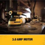 DEWALT 5-Inch Corded Orbital Sander Kit