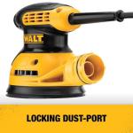 DEWALT 5-Inch Corded Orbital Sander Kit