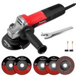 AVID POWER 4-1/2 Inch Electric Angle Grinder