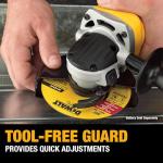 DEWALT 20V MAX Cordless Angle Grinder, 4.5 Inch