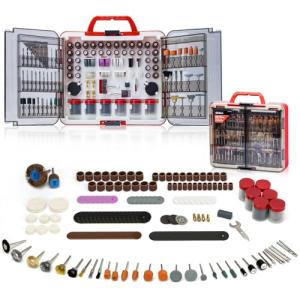 508-Piece Rotary Tool Accessories Kit with Case