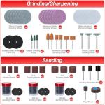508-Piece Rotary Tool Accessories Kit with Case