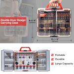 508-Piece Rotary Tool Accessories Kit with Case