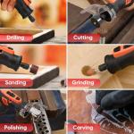 508-Piece Rotary Tool Accessories Kit with Case