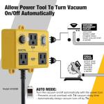 Automatic Vacuum Switch for Power Tools
