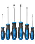 6-Piece Magnetic Tip Screwdriver Set with Cushion Grip