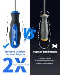 6-Piece Magnetic Tip Screwdriver Set with Cushion Grip