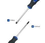 6-Piece Magnetic Tip Screwdriver Set with Cushion Grip