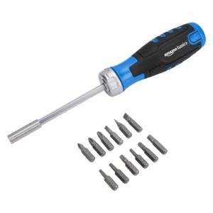12-Piece Ratcheting Magnetic Screwdriver Set