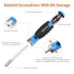 12-Piece Ratcheting Magnetic Screwdriver Set