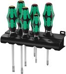 Wera Kraftform Plus 334/6 Screwdriver Set, 6-Piece