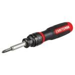 CRAFTSMAN SpeedDrive Ratcheting Screwdriver with 6 Bits