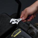 WORKPRO 6-Inch Adjustable Wrench with Anti-Slip Grip