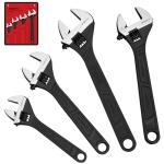 4-Piece Adjustable Wrench Set for Home & Auto