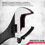 4-Piece Adjustable Wrench Set for Home & Auto