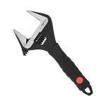 Adjustable Plumbing Wrench with Soft Grip