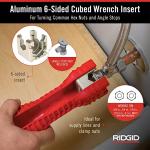 RIDGID EZ Change Plumbing Wrench for Faucets