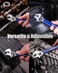 WORKPRO 4-Piece Heavy-Duty Adjustable Wrench Set