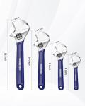 WORKPRO 4-Piece Heavy-Duty Adjustable Wrench Set