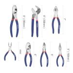 7-Piece WORKPRO Pliers Set for DIY Projects