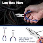 7-Piece WORKPRO Pliers Set for DIY Projects