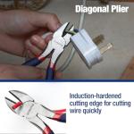 7-Piece WORKPRO Pliers Set for DIY Projects