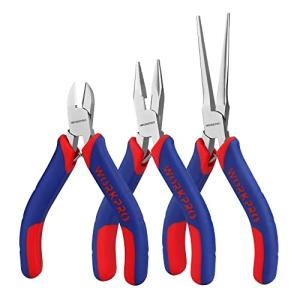 WORKPRO 3-Piece Mini Pliers Tool Set