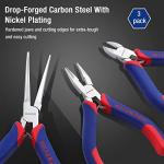WORKPRO 3-Piece Mini Pliers Tool Set