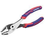 WORKPRO 8” Slip Joint Pliers with Soft Grip