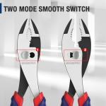 WORKPRO 8” Slip Joint Pliers with Soft Grip