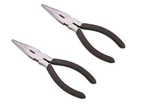 Edward Tools 6” Long Nose Pliers with Side Cutter