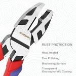 WORKPRO 8-Inch Linesman Pliers for Wires and Screws