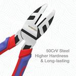 WORKPRO 8-Inch Linesman Pliers for Wires and Screws