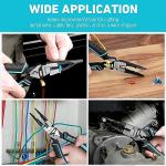 DURATECH 6-in-1 Heavy Duty Needle Nose Pliers
