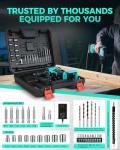 COMOWARE 20V Cordless Drill with Battery & Bits