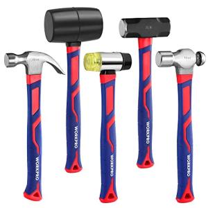 WORKPRO 5-Piece Hammer and Mallet Tool Set