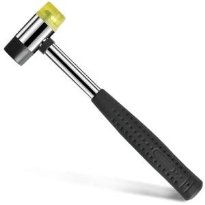 Lightweight Rubber Mallet Hammer for Crafts and Repairs