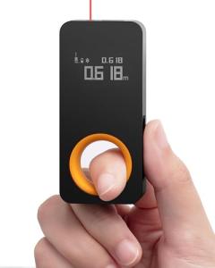 HOTO Pocket Laser Measuring Tool - 98ft, Rechargeable