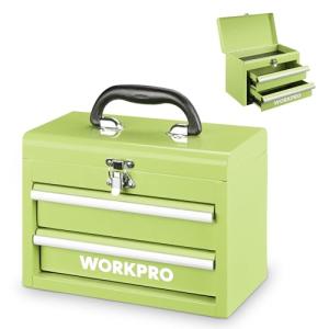 WORKPRO Mini Tool Box with Drawers and Handle