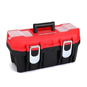 WORKPRO 16" Portable Heavy Duty Tool Box