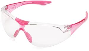 Elvex Delta Plus Slim Pink Safety Glasses